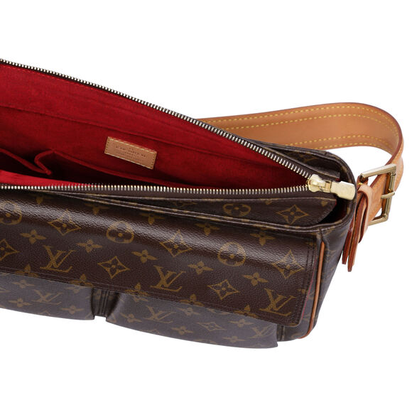 Louis Vuitton Viva Cite GM Monogram Shoulder Bag M51163 Brown - Picture 8 of 8